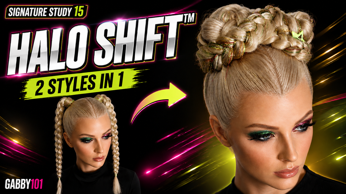 Signature Study 15: Halo Shift™ | Two Braid Styles in One