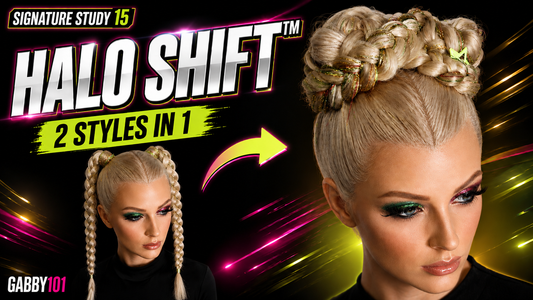 Signature Study 15: Halo Shift™ | Two Braid Styles in One