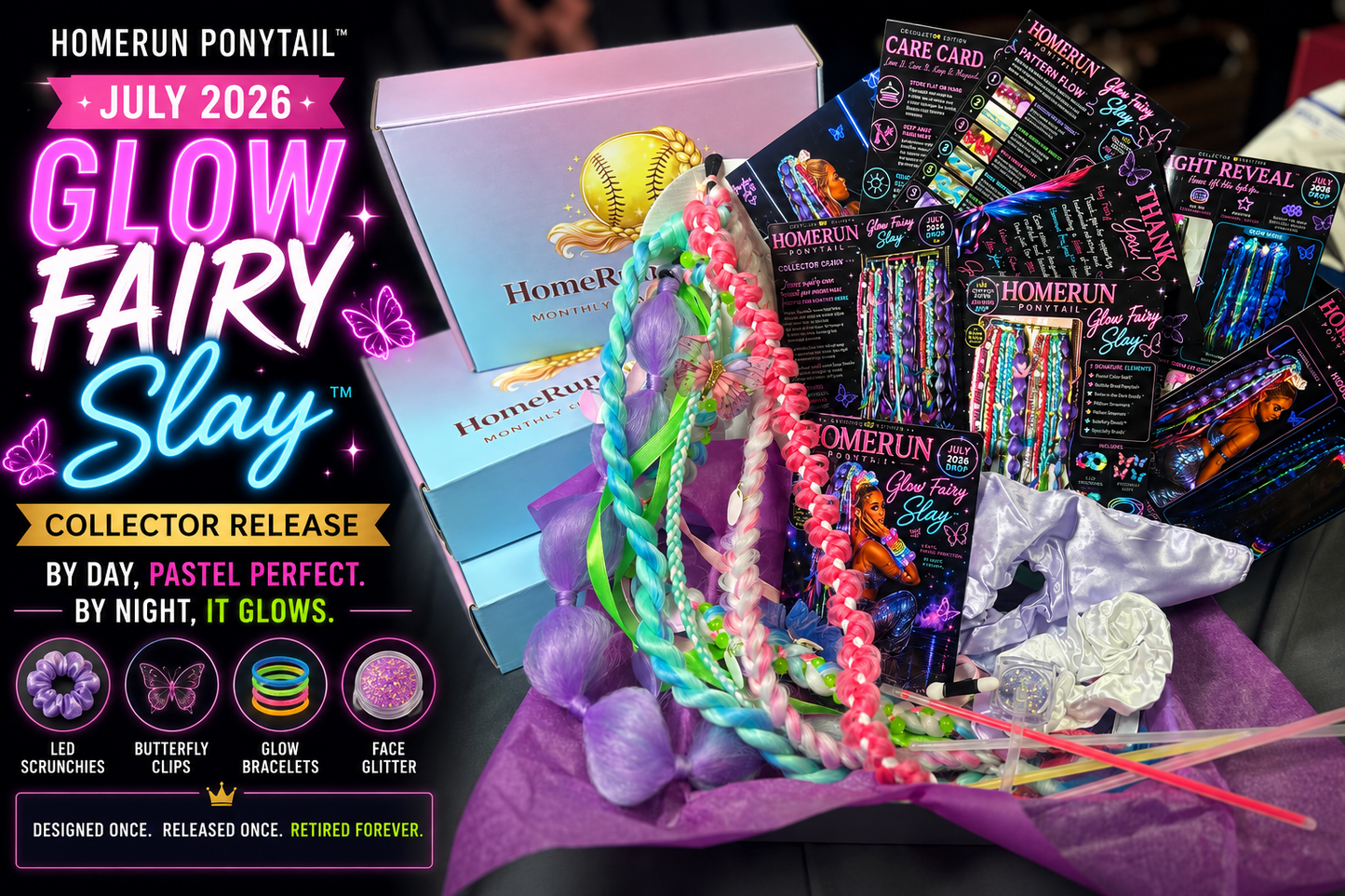 🏆 HomeRun Ponytail Monthly Subscription – The Ultimate Mystery Slay