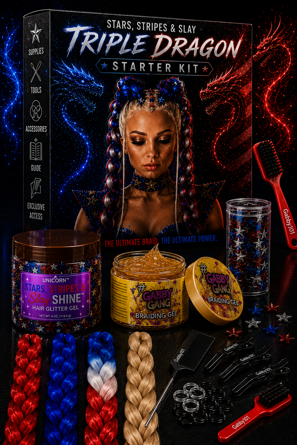 Stars, Stripes & Slay Triple Dragon Kit