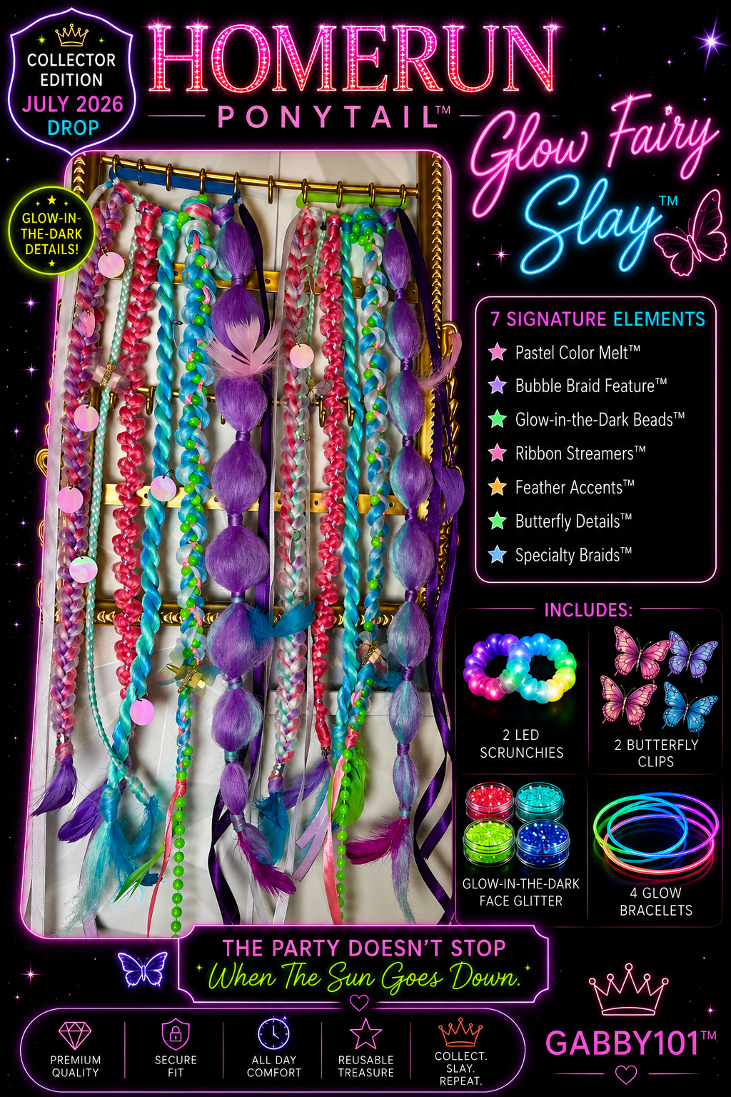 🏆 HomeRun Ponytail Monthly Subscription – The Ultimate Mystery Slay