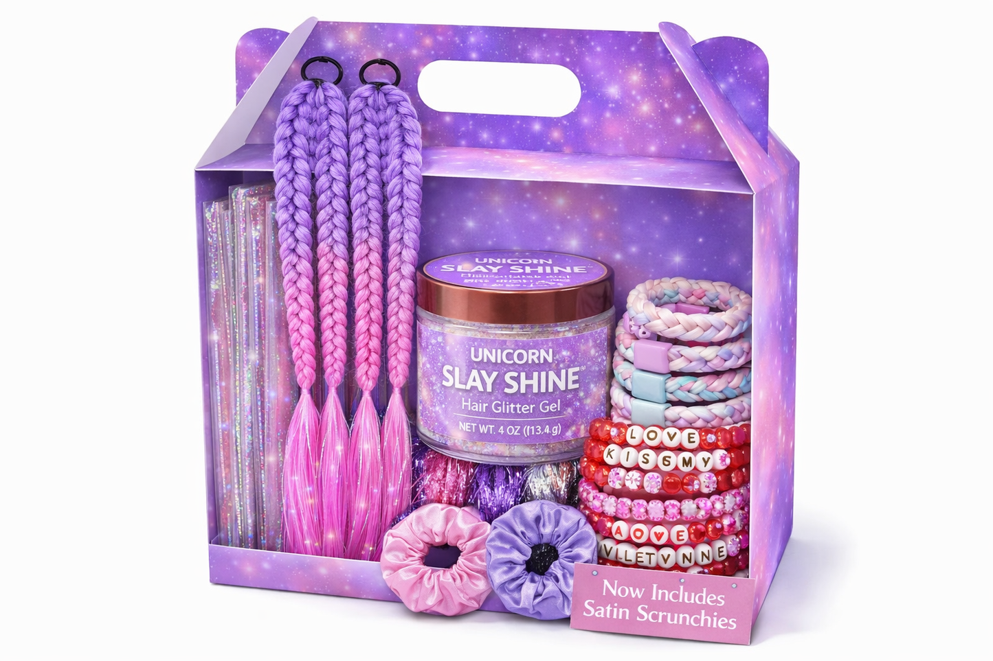 Be Mine Unicorn Braid Box 💘