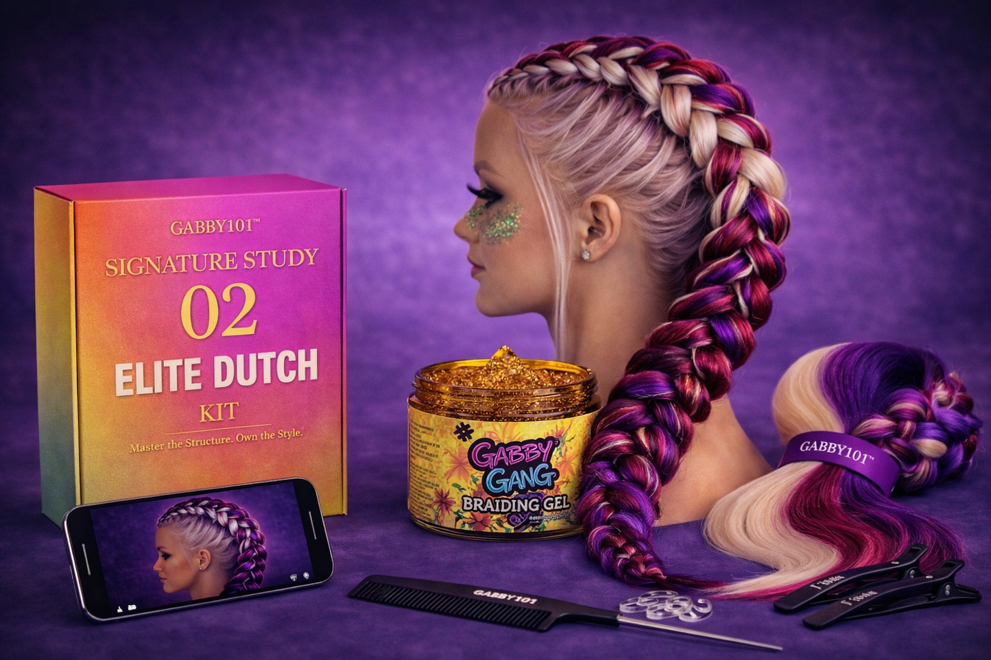 Signature Study™ 02: Elite Dutch Braids System