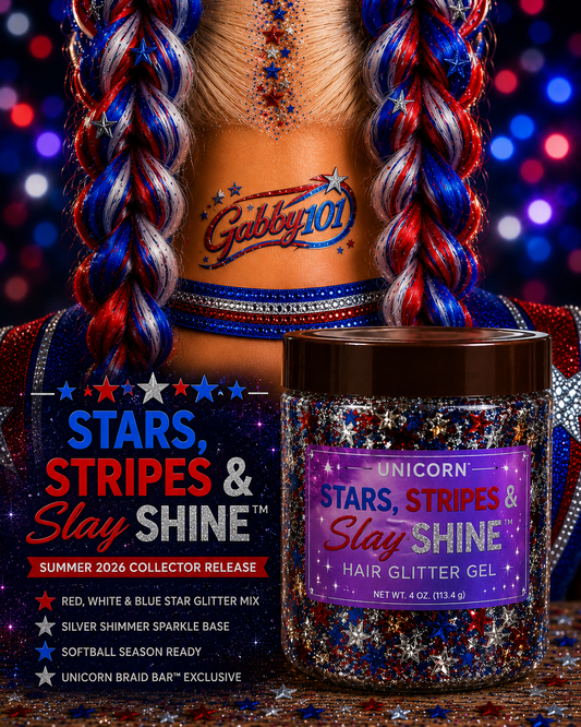 Stars, Stripes & Slay Shine™ Hair Glitter Gel