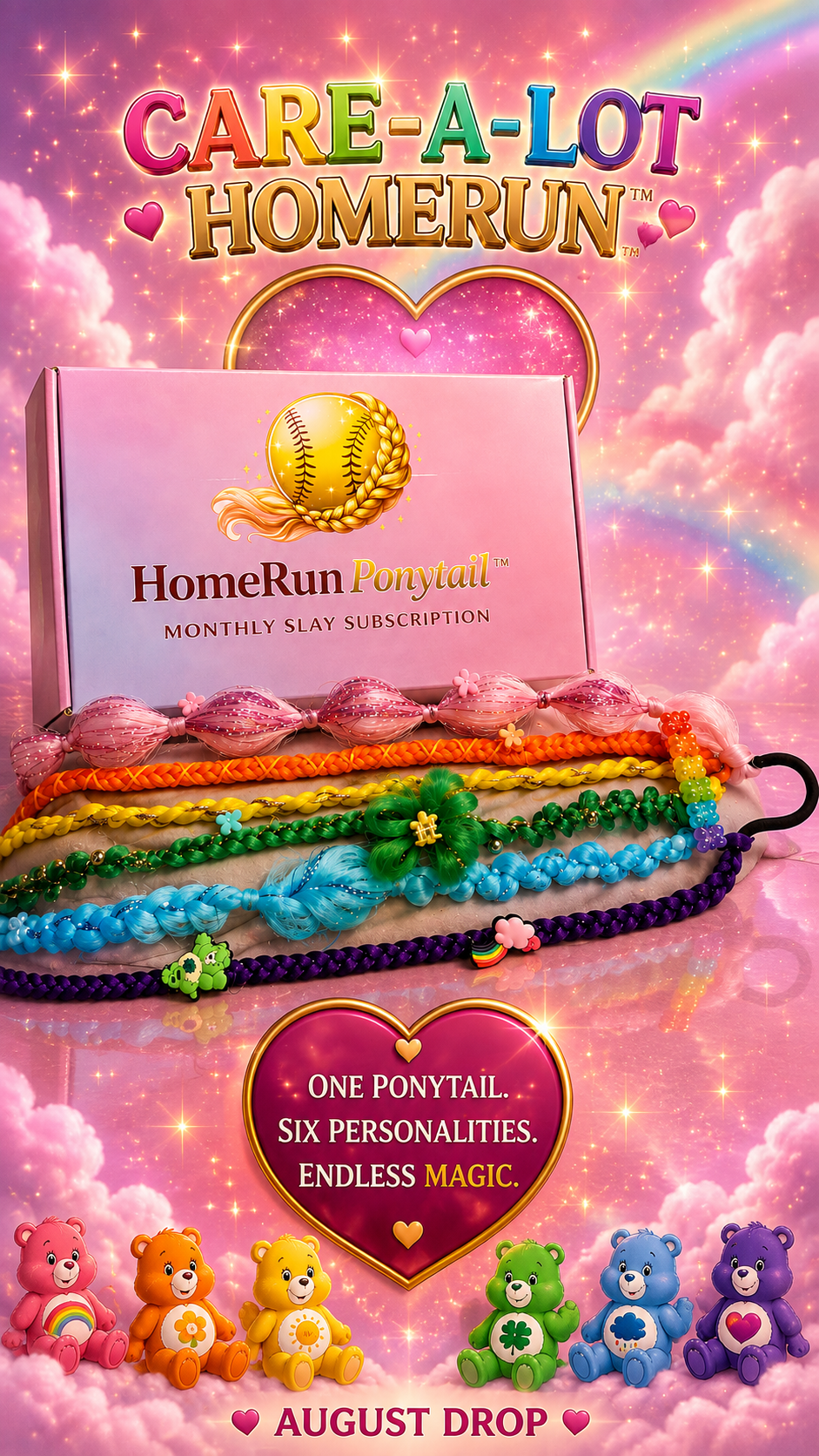 🏆 HomeRun Ponytail Monthly Subscription – The Ultimate Mystery Slay
