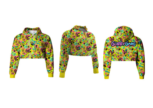 *Exclusive* Custom Gabby101 Crop Hoodie